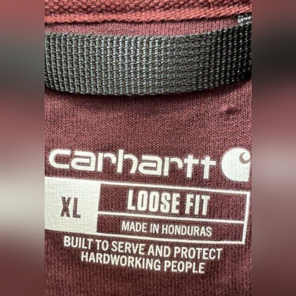 Carhartt Midweight Sleeve Logo Hooded Sweatshirt Size XL NWOT MSRP $59.99 - Picture 4 of 5
